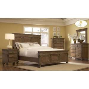 D158 845 1+4+5 Eastover Collection Acacia Bedroom Set (Queen Size Bed 