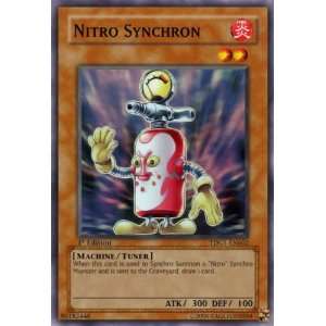  Yugioh TDGS EN002 Nitro Synchron Super Rare Card [Toy 
