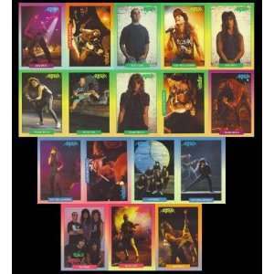  Anthrax   Complete 1991 Trading Card Set 