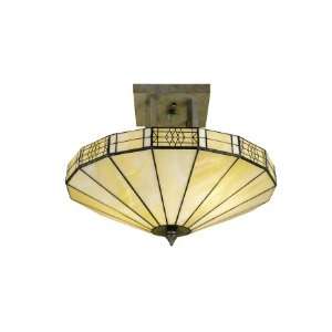   Mission 2 Light Semi Flush Mount 8678 2LTF 