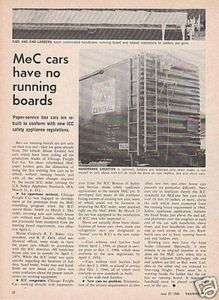 1966 Article MeC Maine Central Railroad Box Cars  