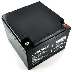  12V 26Ah Home Alarm Battery by Amstron Electronics