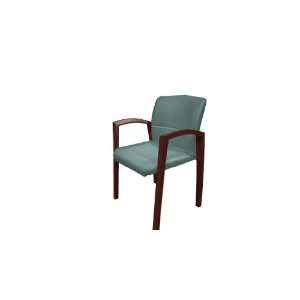  National Triumph Vinyl Side Chair, Mirage (Teal) Office 