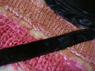 1y black crushed velvet ribbon trim 5/8 inch wide  