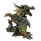 metallic enamel painted baby dragon bobble head statue one day