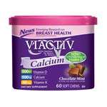  Viactiv Calcium +D Supplement Soft Chews, Caramel, 100 