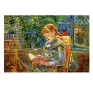   Girl Premium Poster Print by Berthe Morisot, 32x24