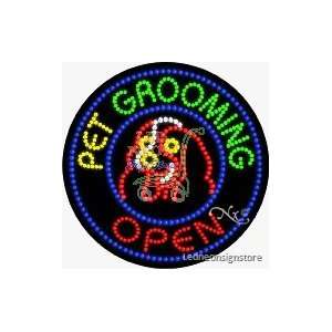  Pet Grooming LED Sign
