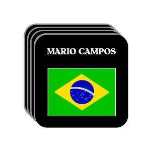  Brazil   MARIO CAMPOS Set of 4 Mini Mousepad Coasters 