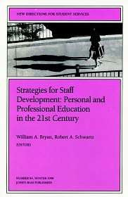 New Directions for Student Services, Strategies for Staff Development 