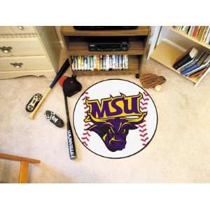 Minnesota State University   Mankato Baseball Rug:  Sports 
