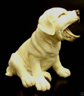 COUNTRY ARTISTS GOLDEN LABRADOR PUPPY YAWNING CA01904  