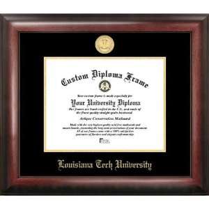  Louisiana Tech University Gold Embossed Diploma Frame 