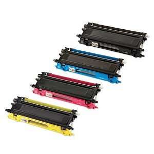   Toner Set of 4 (CMYK) for Brother MFC 9440CN, MFC 9450CDN, MFC 9840CDW