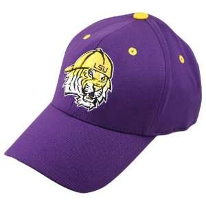  Top of the World LSU Tigers Purple Playaz 1Fit Hat: Sports 