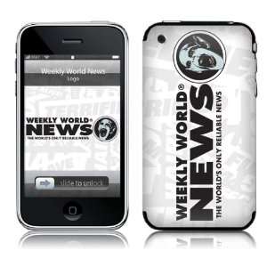    WWN30001 iPhone 2G 3G 3GS  Weekly World News  Logo Skin Electronics