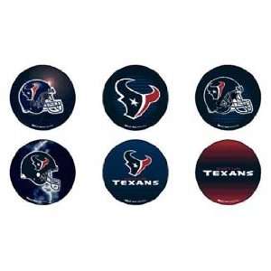  Houston Texans 6 Button Set *SALE*: Sports & Outdoors