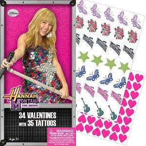   Deluxe Valentines Day Cards 34ct with 35 Tattoos Toys & Games