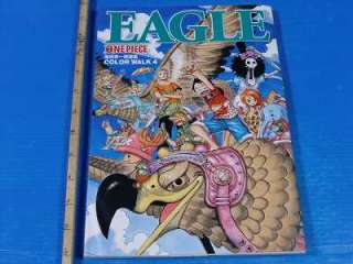 One piece Art book Eiichiro Oda Color walk #4 EAGLE  