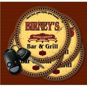  BIRNEYS Family Name Bar & Grill Coasters: Kitchen 