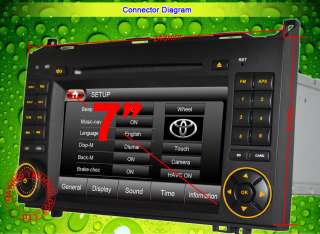   Navigation GPS A B Class Car Radio Vito Viano CLK CLC W169 W906  