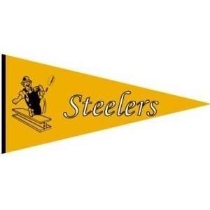    Pittsburgh Steelers Throwback Wool Pennant: Sports & Outdoors