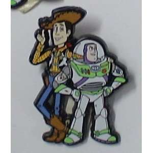   Disney Pin (Plastic) Toy Story Woody & Buzz Lightyear: Everything Else