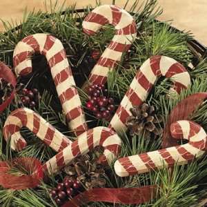 Carved Wood Candy Canes   Party Decorations & Room Decor 