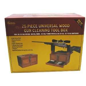    Univ 25pc .22 Cal & Up Wood Box Case Pack 6