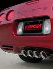 Corvette C5 & Z06 Corsa Performance Exhaust crossover inter med pipes 