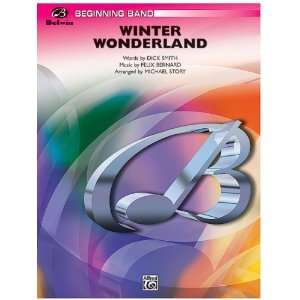  Winter Wonderland Conductor Score & Parts Concert Band Arr 