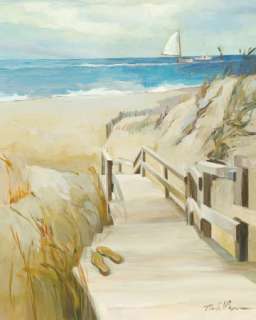 Coastal Escape Beach Marilyn Hageman Framed Picture Art  