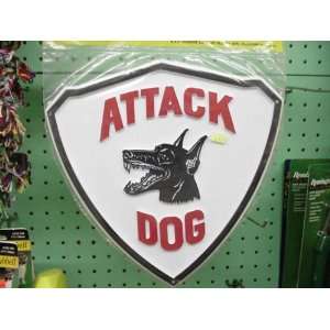  Sign Attack Dog Kitchen & Dining