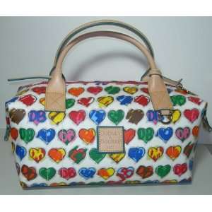  Dooney & Bourke Sweetheart Bag (Color: White / Multi 