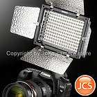 160 led video light for canon xf105 camcorder 