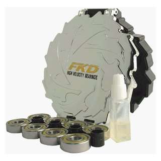  FKD ABEC 7 COMPACT GOLD STEEL SHIELD