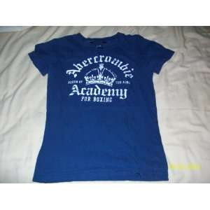  Abercrombie and Fitch Girls Small Navy T shirt: Everything 