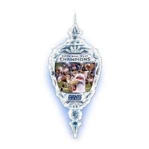  NFL New York Giants 2012 Super Bowl Champions Crystal 
