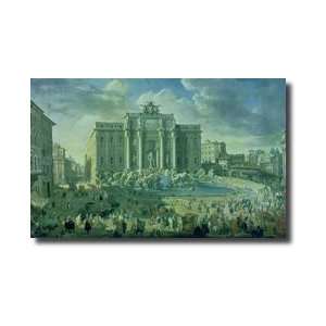  The Trevi Fountain In Rome 175356 Giclee Print: Home 