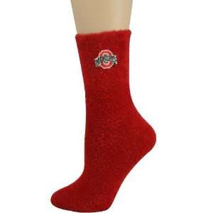  Ohio State Buckeyes Red Feather Touch 6 11 Socks: Sports 