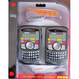   TEXT MESSENGER WALKIE TALKIE Wireless Instant Message: Toys & Games
