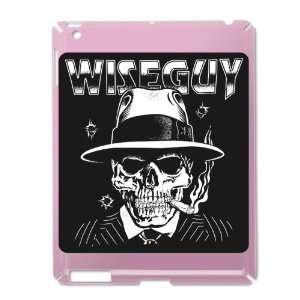  iPad 2 Case Pink of Wiseguy Skeleton Smoking Cigar with 