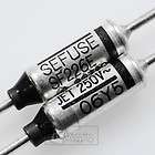 5pcs Thermal Cutoffs Fuse SF226E 226℃,10A/250V SEFUSE