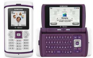 NEW SAMSUNG T559 COMEBACK GSM CELL PHONE AT&T UNLOCKED PURPLE 