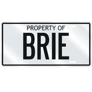  NEW  PROPERTY OF BRIE  LICENSE PLATE SIGN NAME: Home 