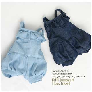 YoSD] Frill jump suit (2color) BJD outfit 26cm  