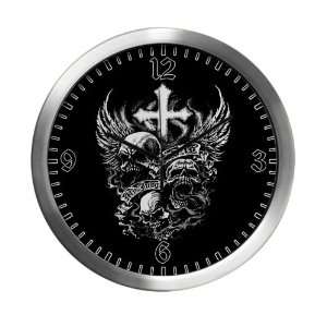   Clock God Is My Judge Skulls Cross and Angel Wings: Everything Else