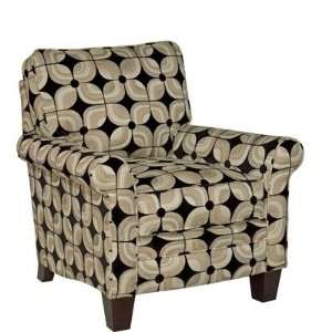  Broyhill 6966 0Q Gina Accent Chair in Black Petal
