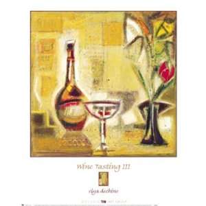  Wine Tasting III   Poster by Elya De Chino (19.5x24)
