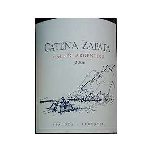  2006 Catena Zapata Argentino Malbec 750ml Grocery & Gourmet Food
